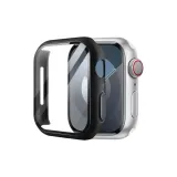 Черный (Защита экрана из закаленного стекла + чехол из ПК) Комбо