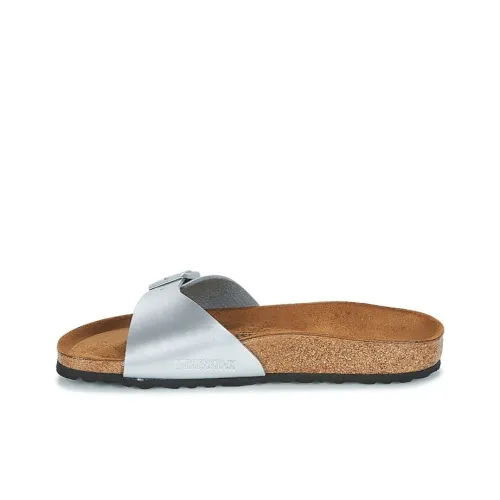 Birkenstock Слипоны Серебристые Женские