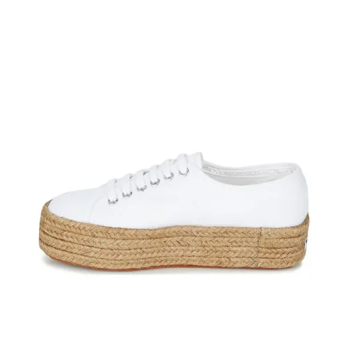 SUPERGA Нескользящие Легкие Низкие Кроссовки для скейтбординга Белые