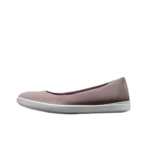 Ecco Slip On Туфли на плоской подошве Женские Wood Розовый