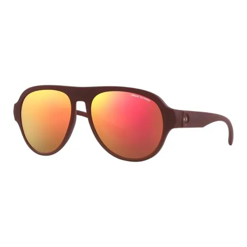 ARMANI EXCHANGEAE OVAL SUNGLASSES Мужские Красные