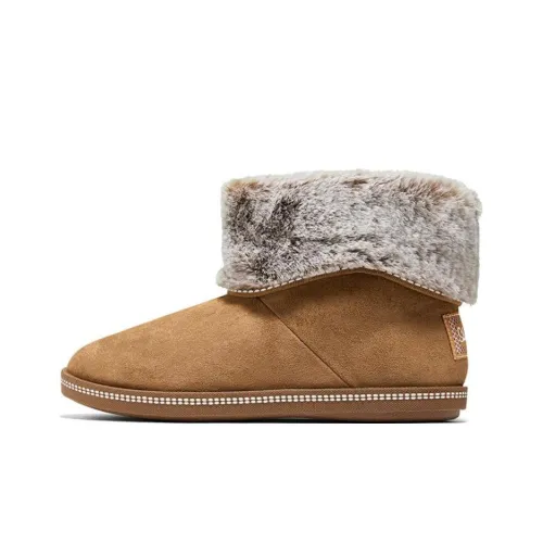 Skechers Cozy Campfire Ankle Длина Сноубутсы Женские Каштановый