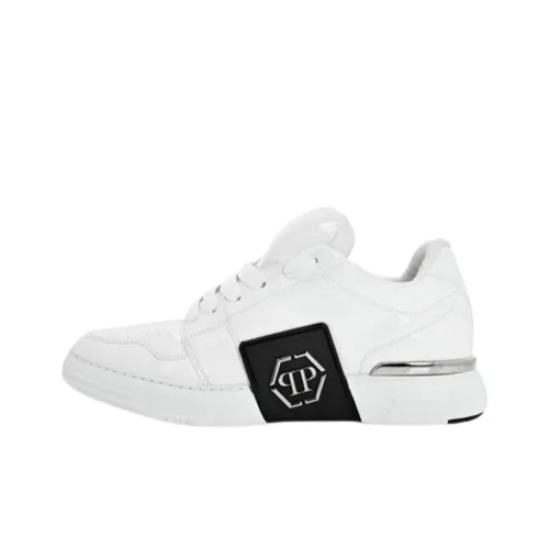 PHILIPP PLEIN Скейтборд Кроссовки Низкие Белые Мужские
