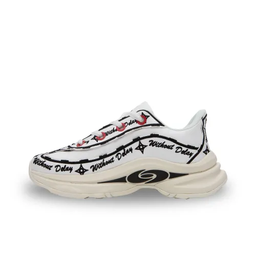 WO Delay Low Топ Толстая подошва Кроссовки Унисекс