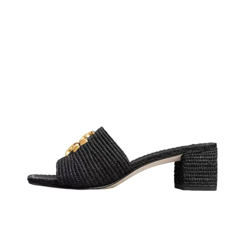 Tory Burch Слипоны Женские Черные