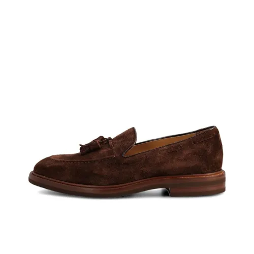 BRUNELLO CUCINELLI Лоферы Низкий Топ Коричневый Мужской