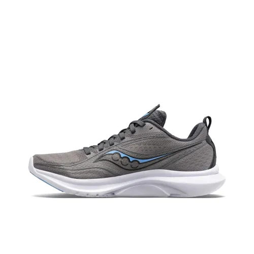 Saucony Kinvara 13 Slip-Resistant Abrasion-Resistant Breathable Low-Top Running Shoes Women's Charcoal Gray Сaucony Kinvara 13 Противоскользящий Устойчивый к износу Дышащий Низкий Верх Беговые Кроссовки Женские Угольный Серый