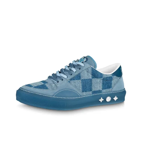 LOUIS VUITTON Ollie Low Топ Стильные Скейтбординги Мужской Синий
