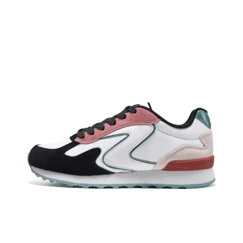 Skechers Низкий Топ Повседневная Обувь Женская Черный Белый Красный