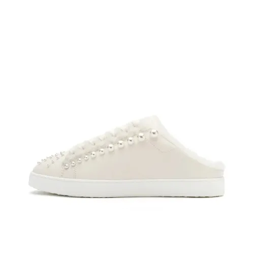 Stuart Weitzman SW Домашние тапочки Женские Экрю