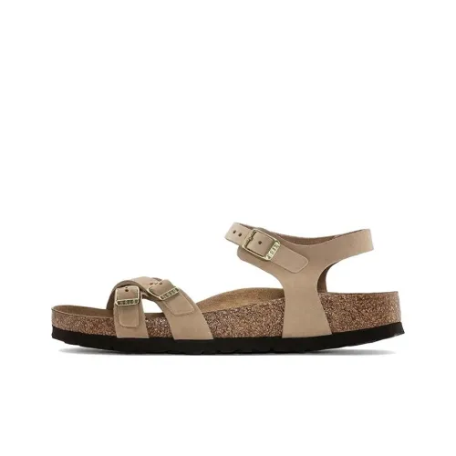 Birkenstock Стильные Сандалии Женские Бежевые Узкие