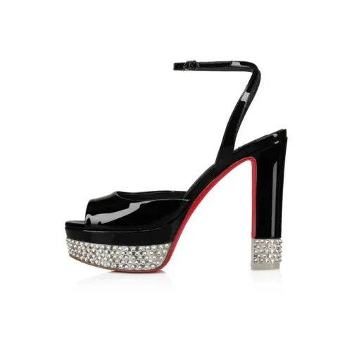 CL one Ремень Сандалии 13cm Женские Черный