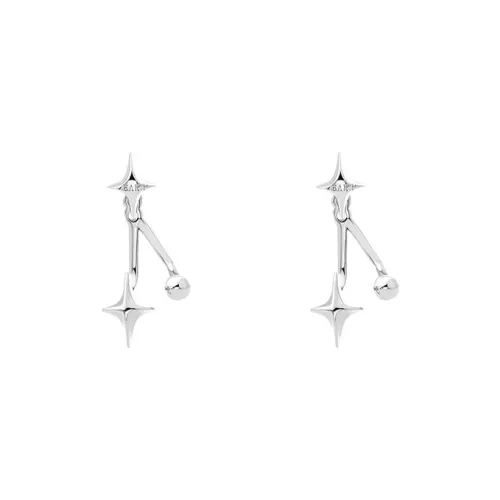 EAR PARTNER Серьги с серебряной иглой для женщин