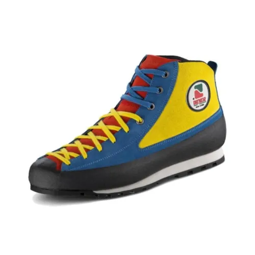 SCARPA Casual MID Топ Лимон True Синий Красный Унисекс