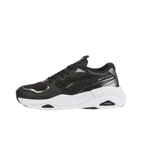 PUMA TRC Mira STAR QUALITY Низкий Топ Спортивная Повседневная Обувь Женская Черный Белый