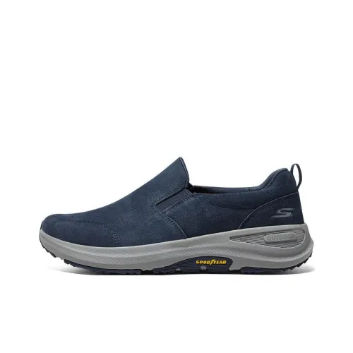 Skechers Go Walk Outdoor Low Топ Кэжуал Мужской Синий