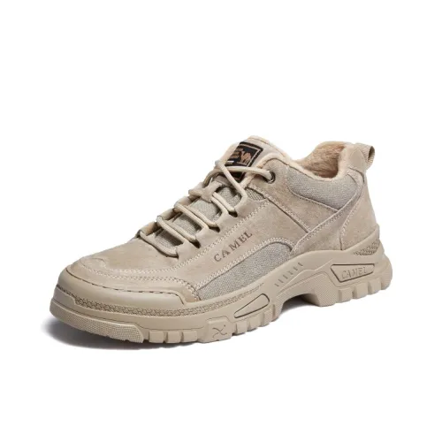 CAMEL Slip-resistant Abrasion-resistant Low Top Streetwear Men's