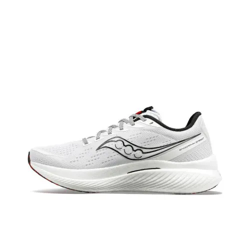 Saucony Endorphin Speed 3 противоскользящие устойчивые к истиранию низкий топ беговые кроссовки мужские черный белый стандартный размер M