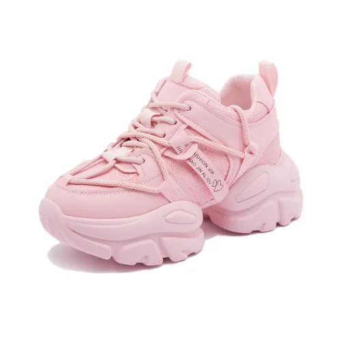 Shangjinni Устойчивый к истиранию Легкий Увеличивающий Высоту Низкий Топ Кроссовки с Толстой Подошвой Женские