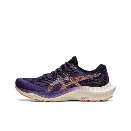 ASICS Гель Kayano Lite 3 Low Топ Беговые кроссовки Женские Фиолетовый Черный