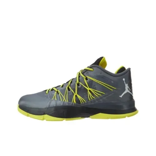 Jordan CP3 7 Ae Bg Амортизация Износостойкие Низкие Баскетбольные Кроссовки Унисекс Желто-черные