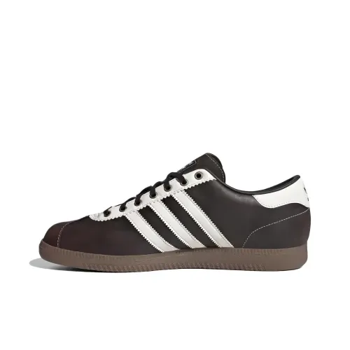 Adidas Originals Bern Gore Te Slip Resistant Shock Absorbers Низкие Скейтборд Кроссовки Унисекс Темно-Коричневый
