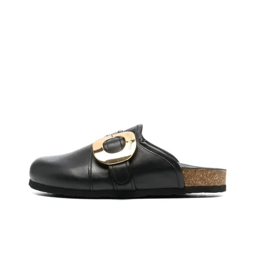 See By Chloe Резиновая подошва Домашние тапочки Женские Черный