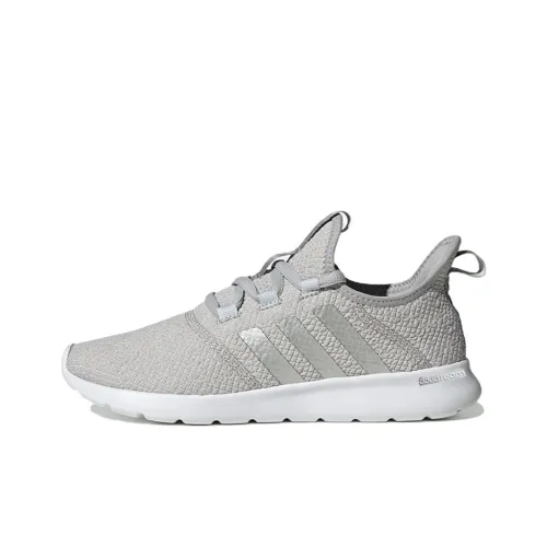 ADIDAS NEO Cloudfoam Pure 2,0 Slip Устойчивый к истиранию Низкий Топ Casual Женский Серый Белый