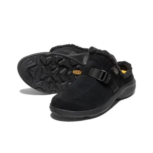 KEEN HOOD CLOG Slip Resistant Abrasion Resistant Низкий Топ Повседневная обувь Женская Черная