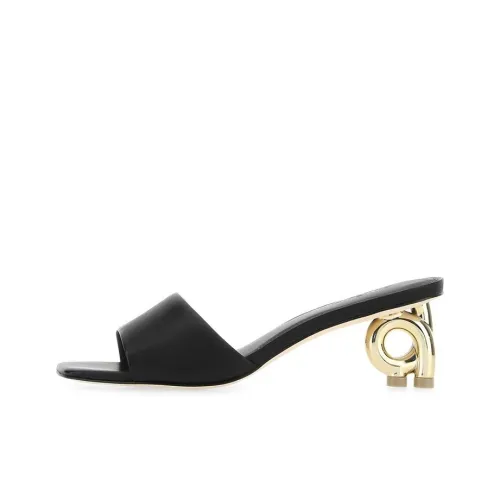 CULT GAIA Шлепанцы 5,5 см Женские Черные