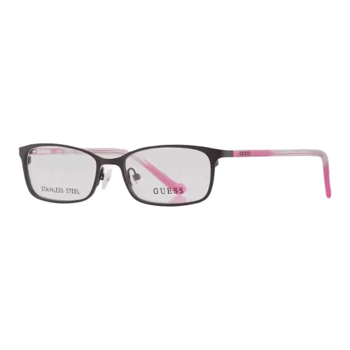 GUESS Пластик Прямоугольные Оправы для очков Унисекс Черный