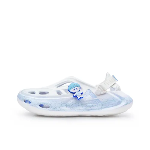 PEAK Pole Hole Shoes Сабо Мужской Небесно-Синий