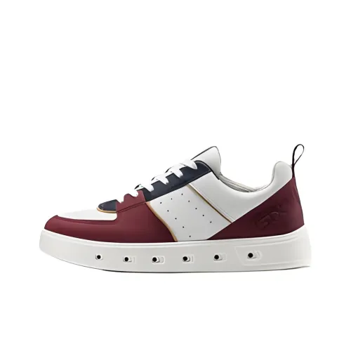 Ecco Стильные Скейтбординги Мужские Белый Синий Красный