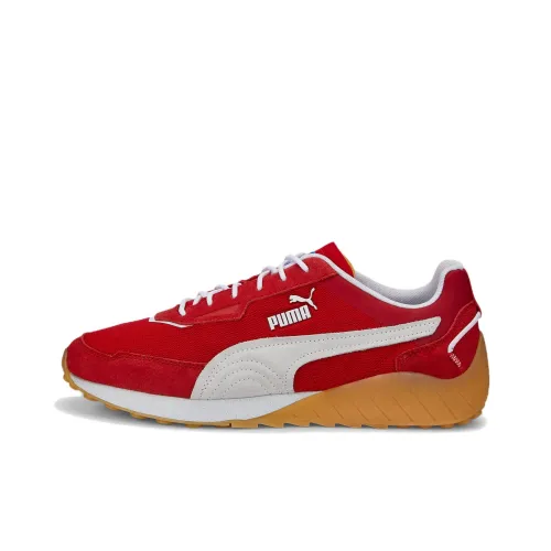 Sparco X PUMA X SPARCO SPEEDFUSION Устойчивые к истиранию низкие беговые кроссовки унисекс красные белые