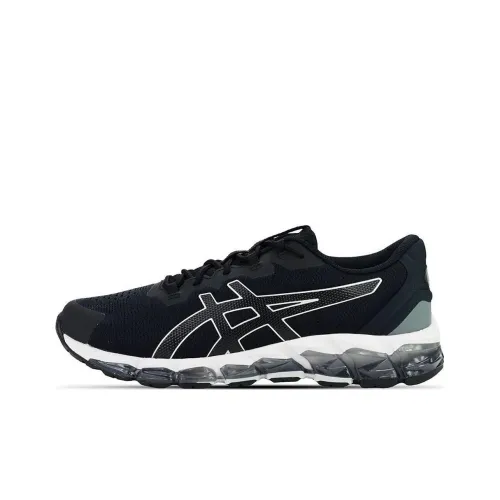 Asics 360 Износостойкие Дышащие Низкие Беговые кроссовки Мужские Черно-белые