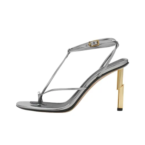 Lanvin One Ремень Сандалии Silver Женские