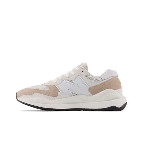 New Balance совместный бренд Низкие беговые кроссовки Мужские Белый-коричневый