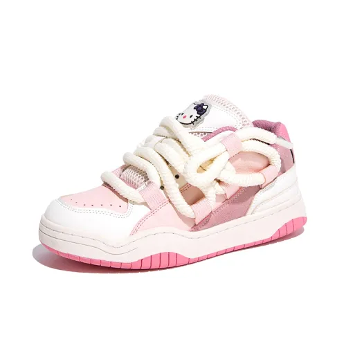 Хелло Китти Sanrio series Пухлые туфли Устойчивые к истиранию Дышащий Низкий топ Детские повседневные туфли