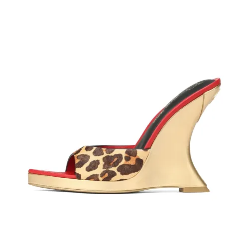 Naked Wolfe Anaconda Модные сандалии высота каблука 12 см женские золотые