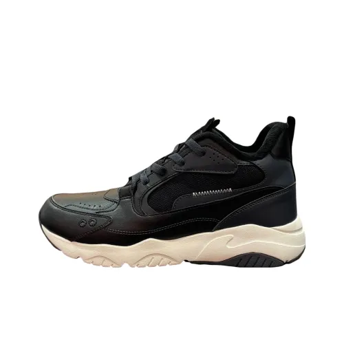 LiNing Амортизация Устойчивость к истиранию Термический MID Топ Спортивная Повседневная Обувь Мужская Черная