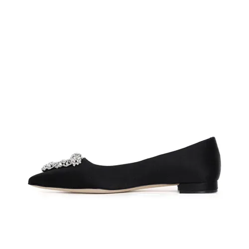 MANOLO BLAHNIK Женские повседневные туфли черный