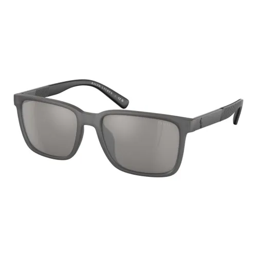 Ralph Lauren Пропионовая кислота Прямоугольные Солнцезащитные очки Мужские Серые