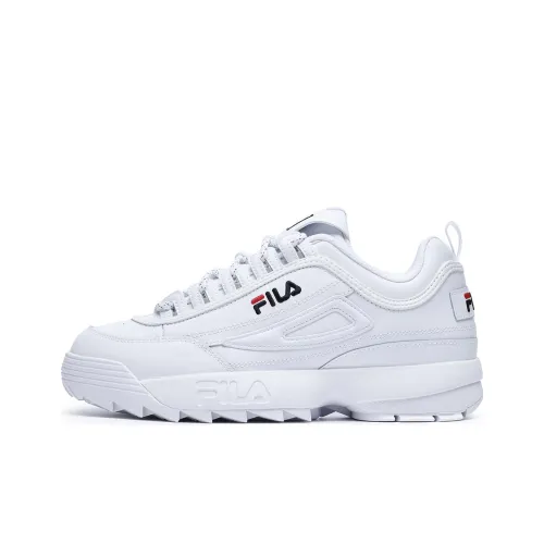 FILA FUSION Низкий Топ Casual Женский Зимний Белый