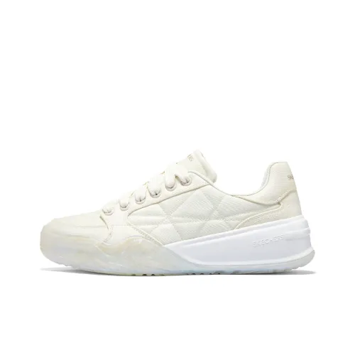 Skechers Скейтборд Кроссовки Низкие Светло-Желтые Женские