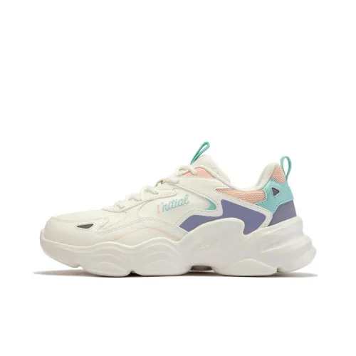 361° Slip Резистентный Термический Низкий Топ Спортивная Повседневная Обувь Женская Белая Розовая