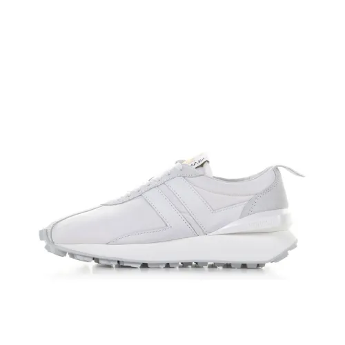 Lanvin Низкий Топ Повседневная Обувь Женская Белый Серый