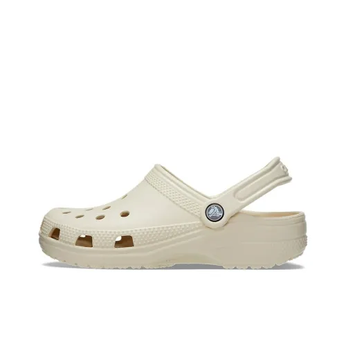 Crocs Classic Clog Sabo 2cm Унисекс Костяной Белый