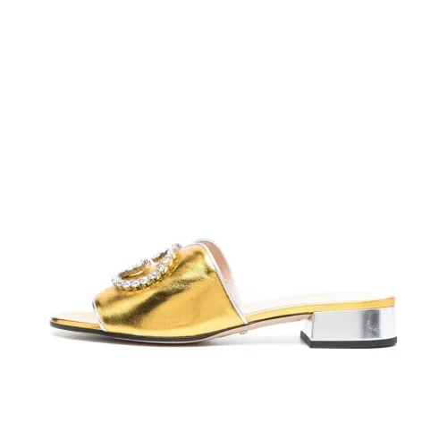 GUCCI Слипоны Женские Золото