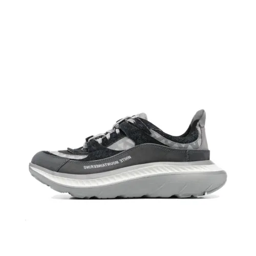 White Mountaineering x UGG Амортизация Износостойкий Низкий Топ Спортивная Повседневная Обувь Мужская Светло-Серый