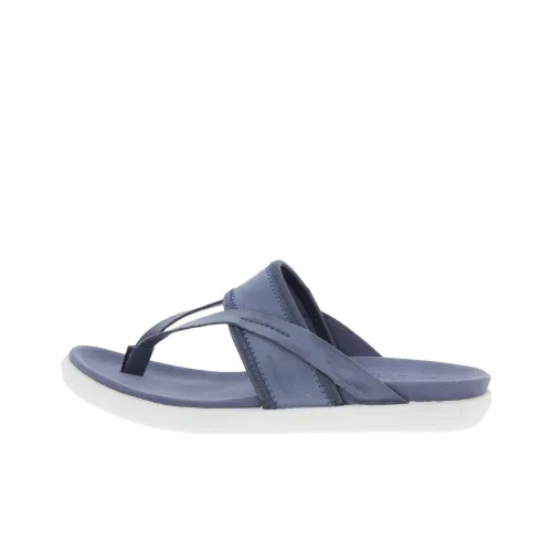 Ecco Стильные Сандалии Женские Пыльно-Синие